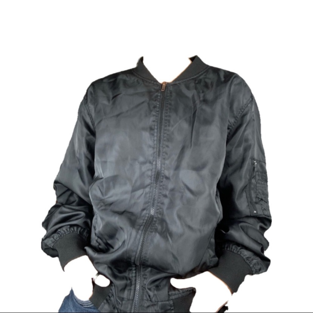 Swiss cross black jacket